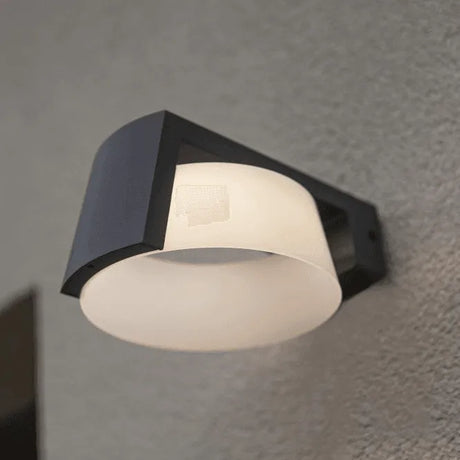 Buitenlamp zwart Moon LED downlighter donkergrijs helder wit 4000K - FOIR