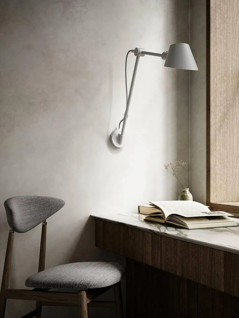 Nordlux Stay long wandlamp met schakelaar en E27 fitting