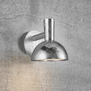 Industriele buitenlamp 'Arki' Nordlux gegalvaniseerd staal E27 fitting IP54 - FOIR