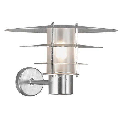 grote wandlamp voordeur gegalvaniseerd