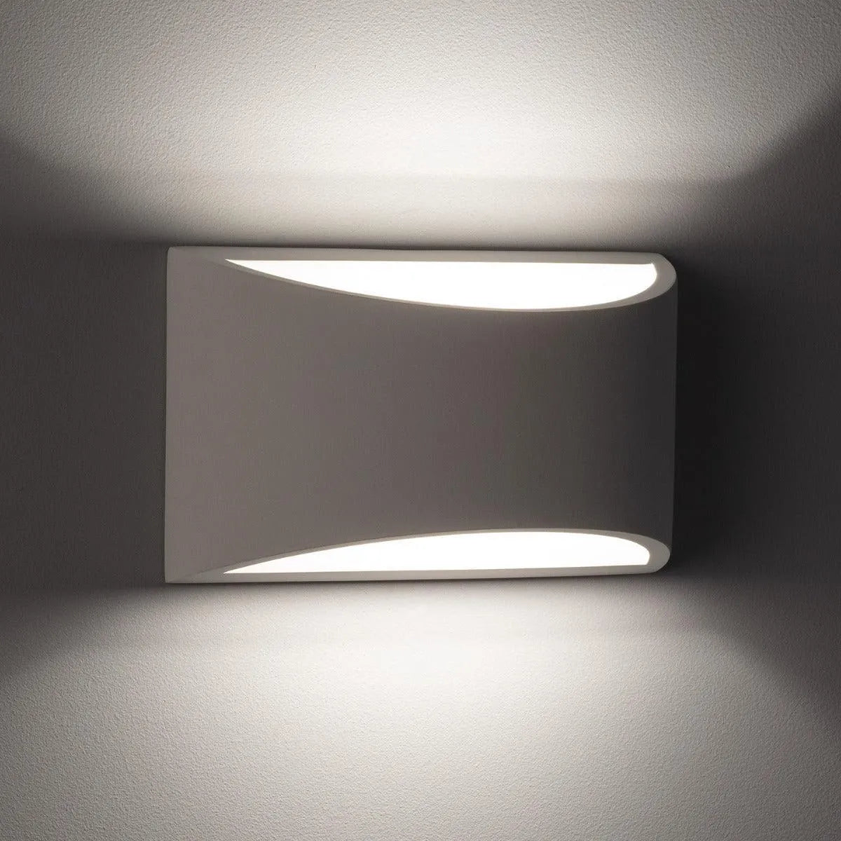 Wandlamp wit 'Frosty' modern G9 led lamp wit modern 200mm - FOIR