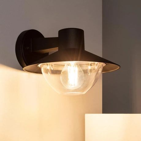 CELAVY Bewegingsmelder Buitenlamp GU10, IP65 Up Down Wandlamp, buitenverlichting, huismuur, grijs CELAVY Bewegingsmelder Buitenlamp GU10, IP65 Up Down Wandlamp, buitenverlichting, huismuur, grijs