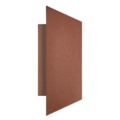 Buitenlamp bruin Up & down wandlamp met 2 GU10 fittingen Nordlux Nico 23 cm - FOIR