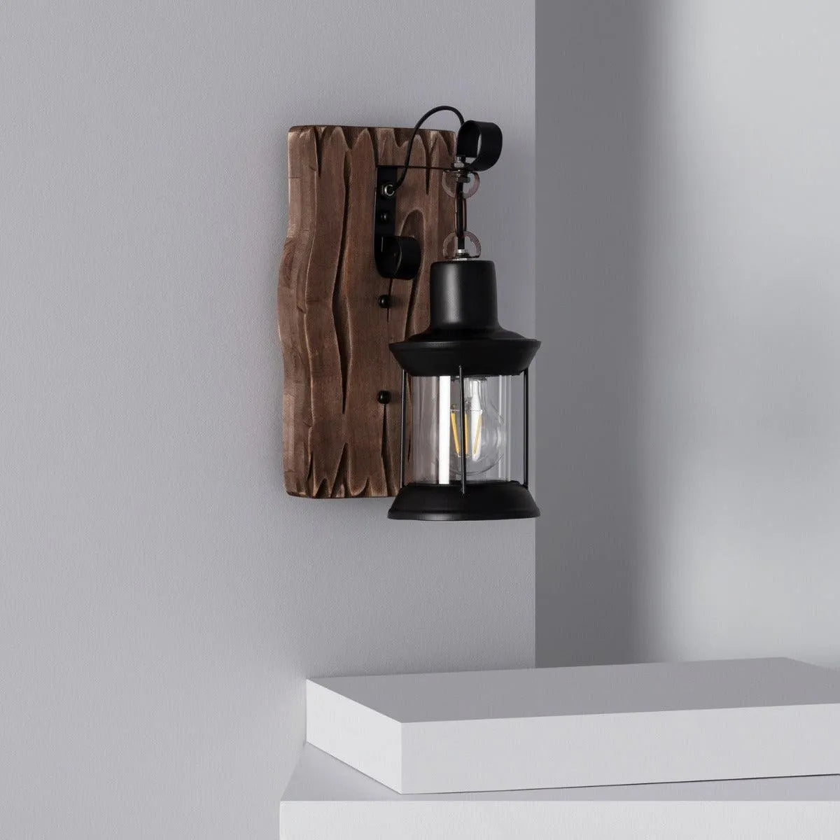 Wandlamp voor binnen hout led lamp modern