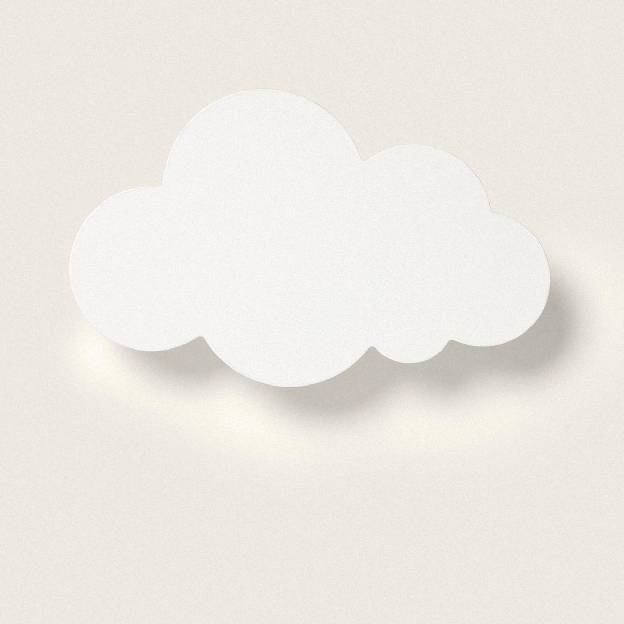 Wandlamp kinderkamer wit led 8w warm wit