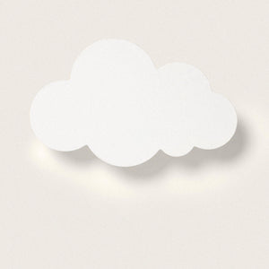 Wandlamp kinderkamer wit led 8w warm wit