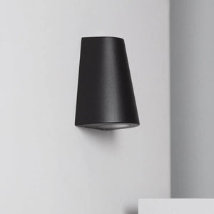 Buitenlamp zwart up down led lamp modern buitenverlichting