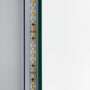 Badkamerspiegel led lamp vierkant verwarmd met led lamp