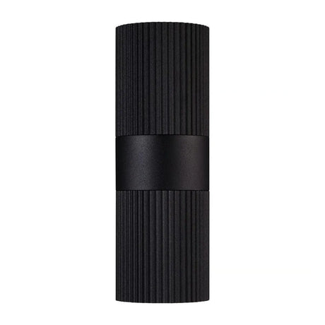Up & down gevelverlichting zwart met 2x GU10 fitting Nordlux Kyklop 25cm - FOIR