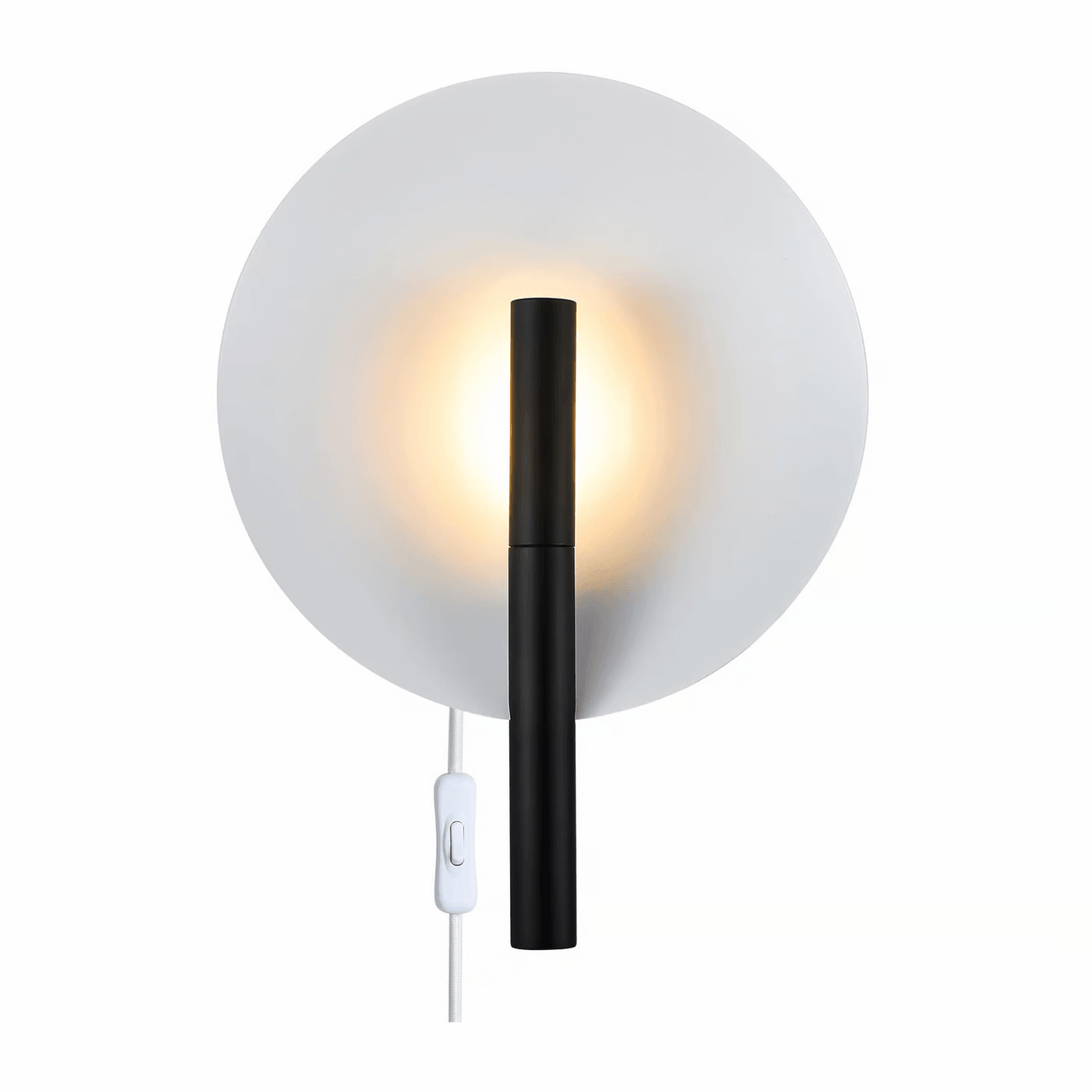 Wandlamp rond metaal zwart G9 Furiko rond - FOIR