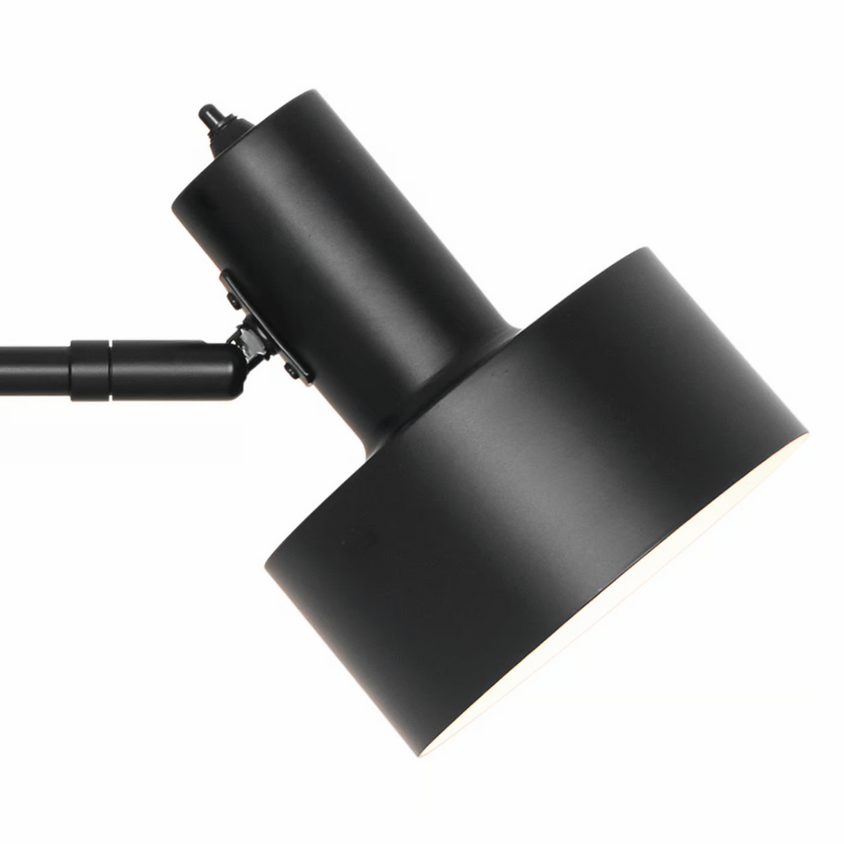 Wandlamp zwart verstelbaar Matis metaal e27