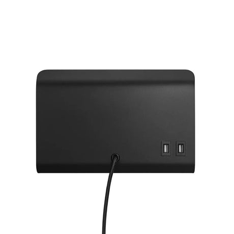 Leeslamp Bedlamp met 2X USB en schakelaar GU10 fitting Roomi - FOIR