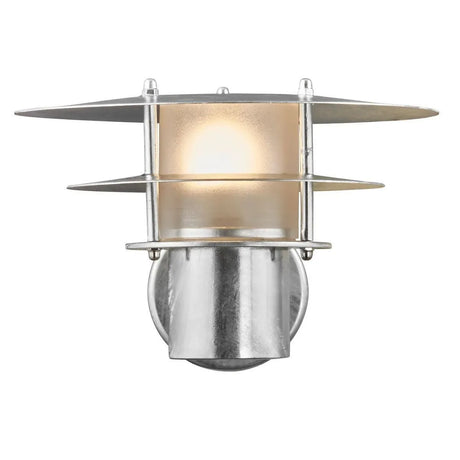 Buitenlamp gegalvaniseerd E14 fitting 'Bastia' voordeur verlichting - FOIR
