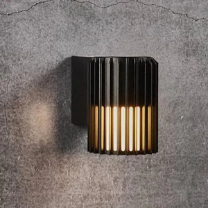 Buitenlamp zwart metaal 'Aludra' E27 16 cm 10 jaar garantie - FOIR