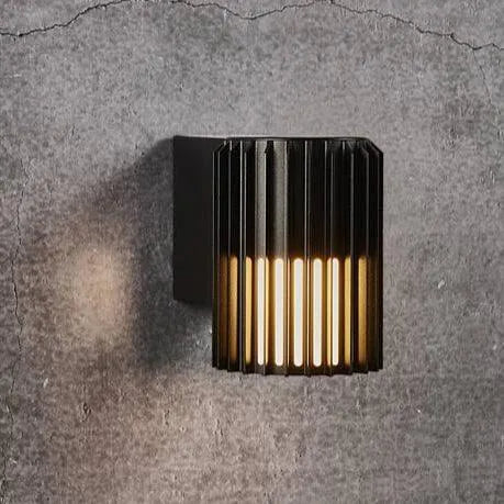 Buitenlamp zwart metaal 'Aludra' E27 16 cm 10 jaar garantie - FOIR