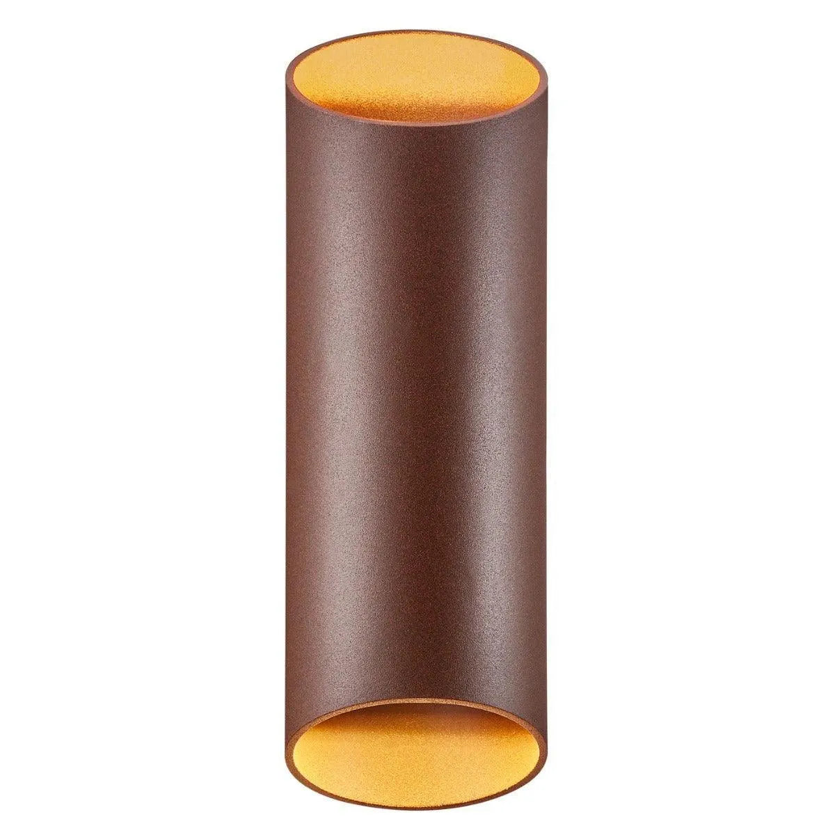 Nico round wandlamp gu10 fittingen design nordlux bruin roestig