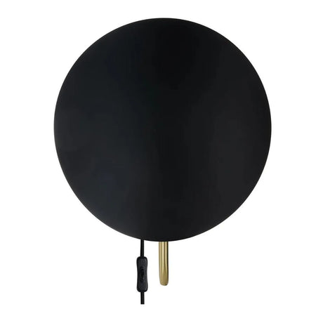 Wandlamp zwart schakelaar E27 fitting diffuus licht Design For the People Spargo - FOIR