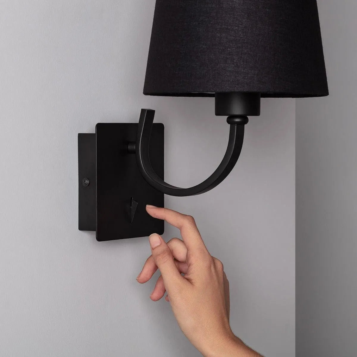 Wandlamp hotelverlichting met schakelaar 