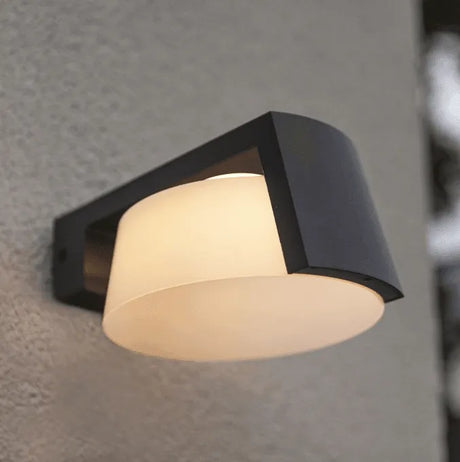 Buitenlamp zwart Moon LED downlighter donkergrijs helder wit 4000K - FOIR