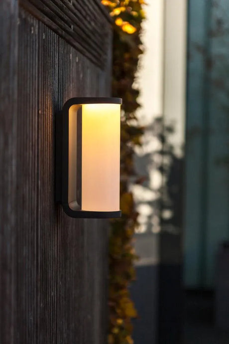 Buitenlamp zwart design led lamp gevel verlichting warm wit led lamp
