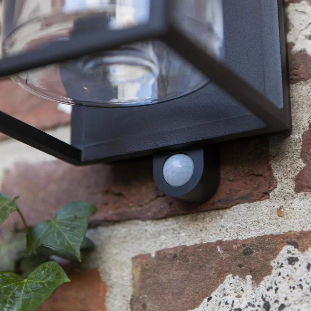 Buitenlamp vierkant led lamp warm wit e27 fitting modern 