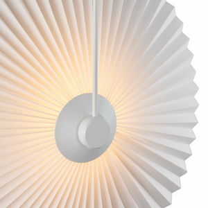 Wandlamp waaier Stof Nadia E14 50 cm