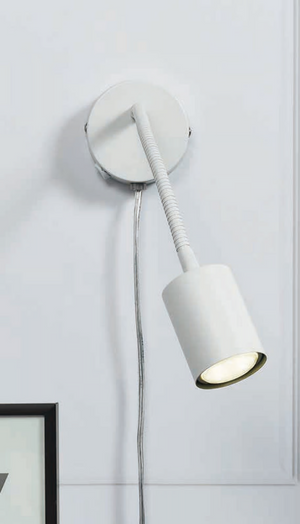 Wandlamp wit Explore GU10 leeslamp verstelbaar