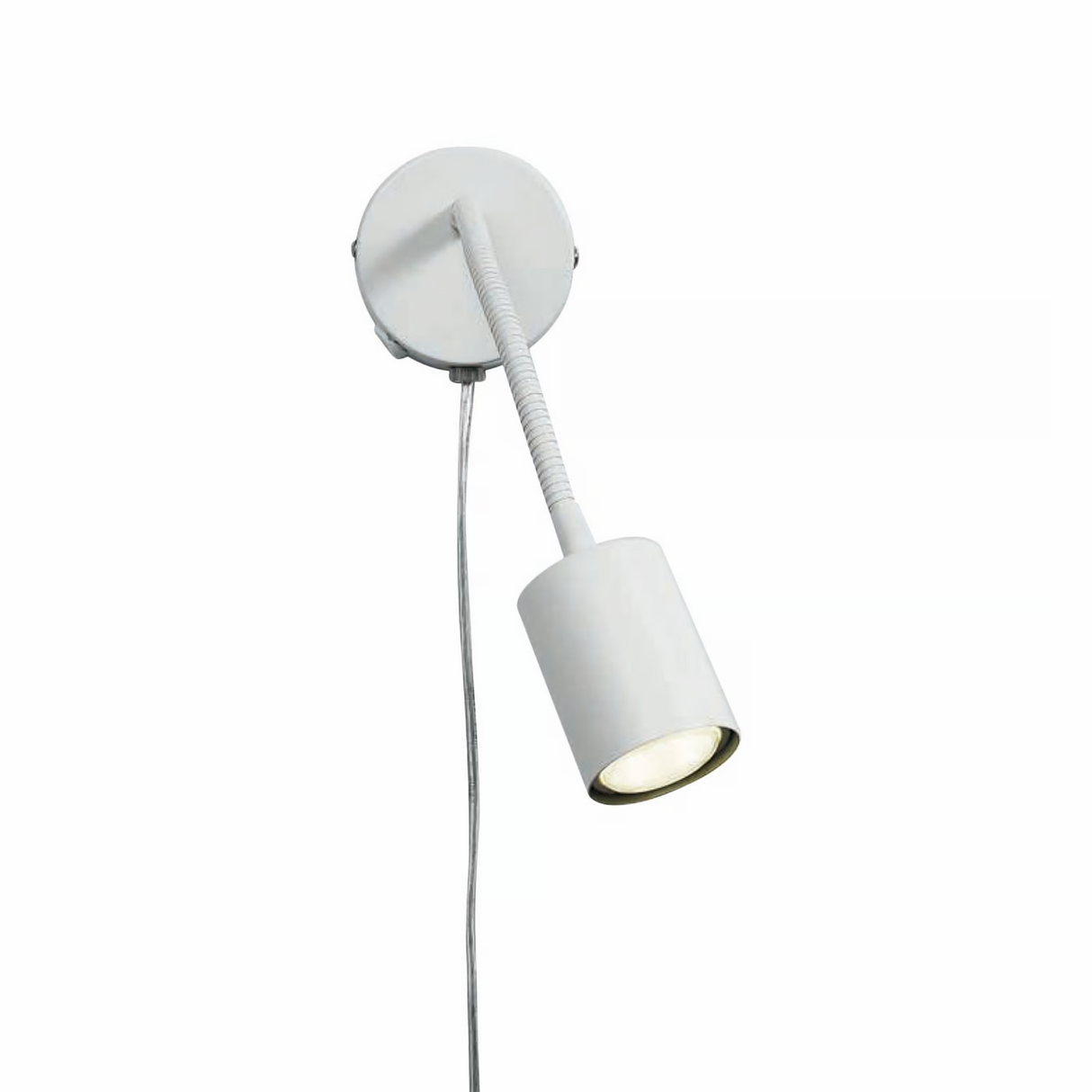 Wandlamp wit Explore GU10 leeslamp verstelbaar