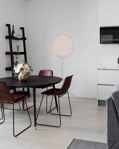 Zwarte LED wandlamp met schakelaar en dimmer By Rydens Hayden - FOIR