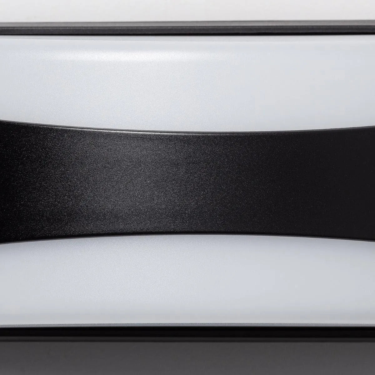 Wandlamp voordeur buitenlamp 'Daan' modern zwart wit led 12W - FOIR