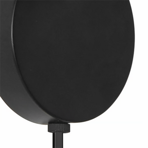 Wandlamp zwart verstelbaar Matis metaal e27