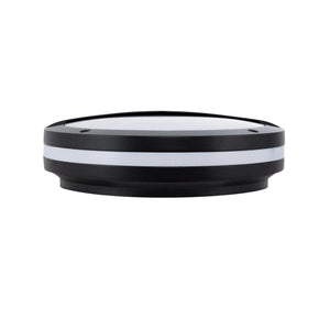 Buitenlamp zwart rond IP54 plafondlamp rond