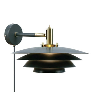 Nordlux bretagne wandlamp met stekker en schakelaar