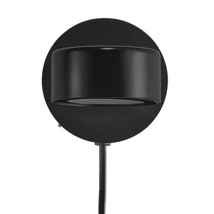 Kleine wandlamp metaal met LED lichtbron schakelaar en stekker 2010821003 