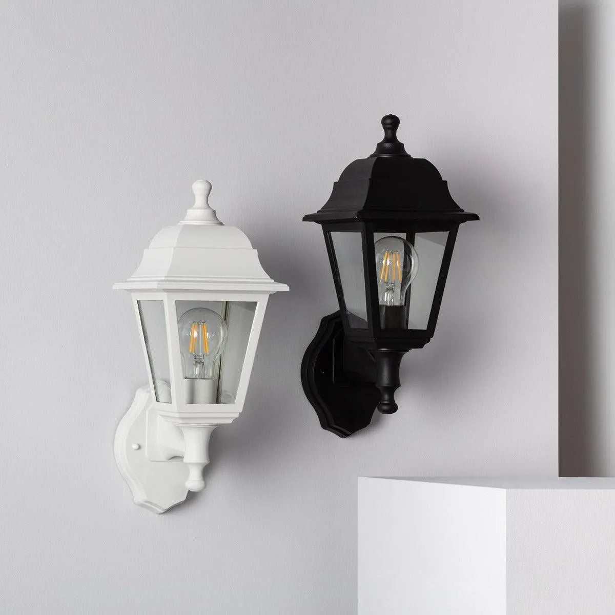 Buitenlamp voordeur klassiek modern e27 fitting