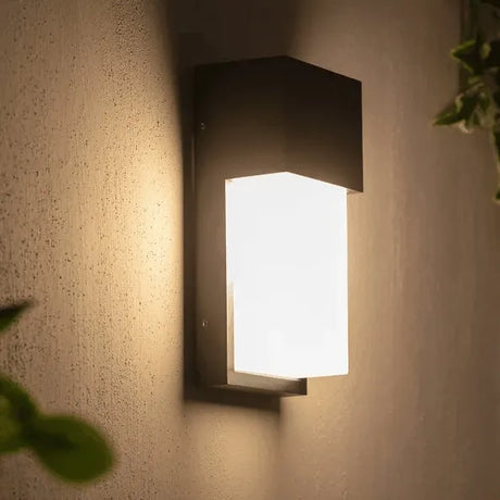 Buitenlamp zwart metaal 'Jules' E27 IP54 - FOIR