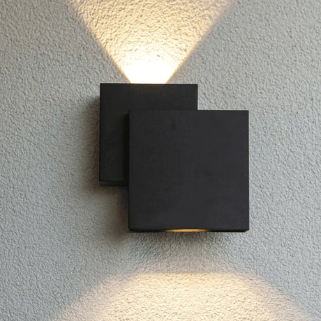 Buitenlamp Rialto gevelverlichting mat zwart met ingebouwde LED (3000K) - FOIR