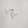 Wandlamp rond verstelbaar porselein E27 fitting industrieel