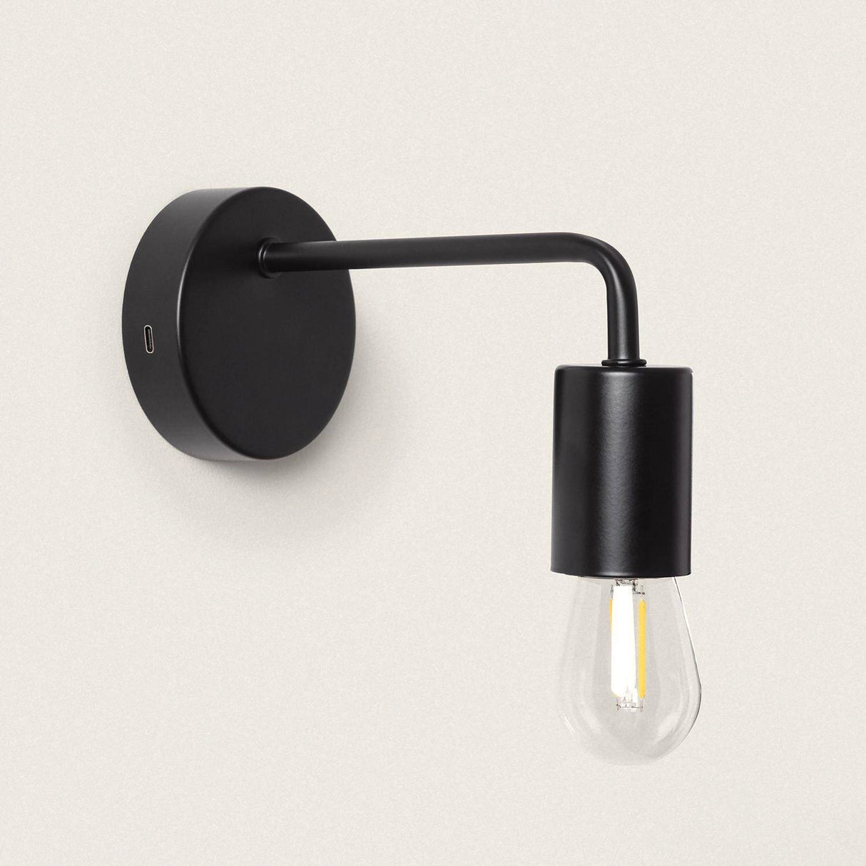 Wandlamp oplaadbaar USB c Jacco batterij