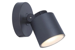 Buitenspot zwart led lamp modern verstelbaar explorer