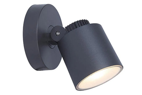 Buitenspot zwart led lamp modern verstelbaar explorer