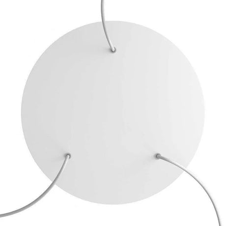 Grote plafondkap wit design 