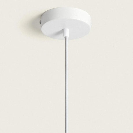 Hanglamp grote stoffen kap met E27 fitting 'Flamingo' - FOIR