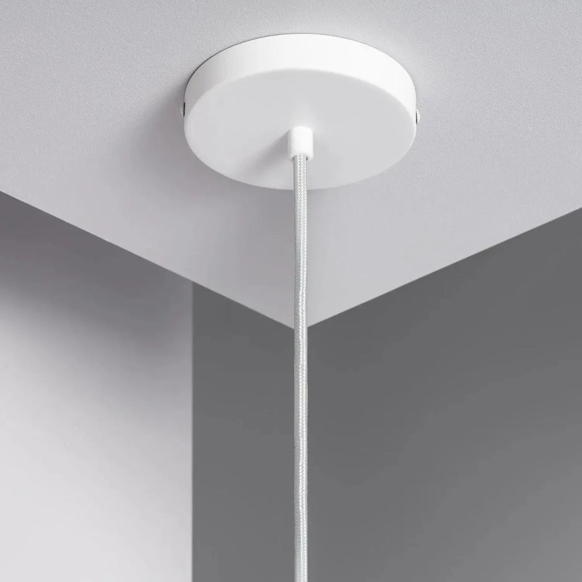 Hanglamp gevlochten papier E27 fitting 'George' 30 cm - FOIR