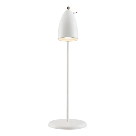 Kleine witte tafellamp met schakelaar en GU10 'Nexus' DFTP - FOIR