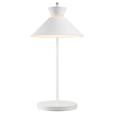 witte verstelbare tafellamp nordlux dial schakelaar e27 fitting