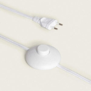 Staande lamp goud met 3 stoffen kappen E27 'Yasmijn' 137cm - FOIR