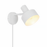 Bedlamp wit met stekker Matis schakelaar