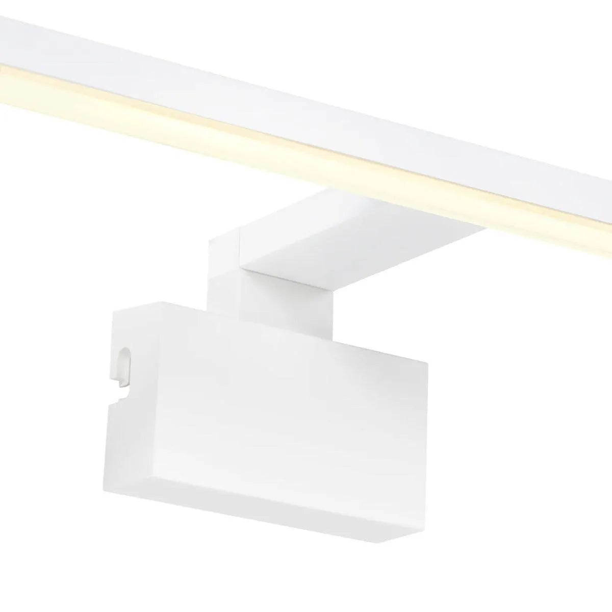 Brede witte badkamerlamp voor boven spiegel Nordlux Marlee 4000K 50 cm - FOIR
