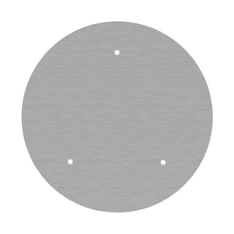 Grote plafondkap RVS kleur3 uitgangen 40 cm - FOIR